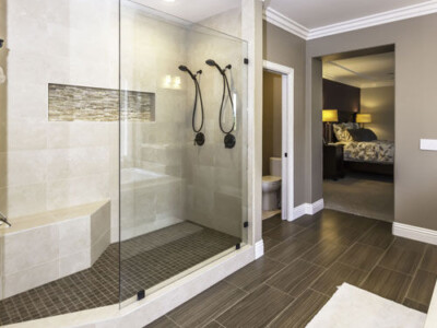 newly remodeled bathroom